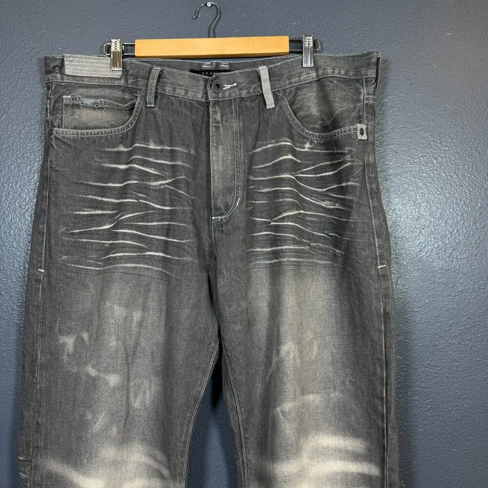 Sean john 38 men’s grey jeans pants Y2K style baggy